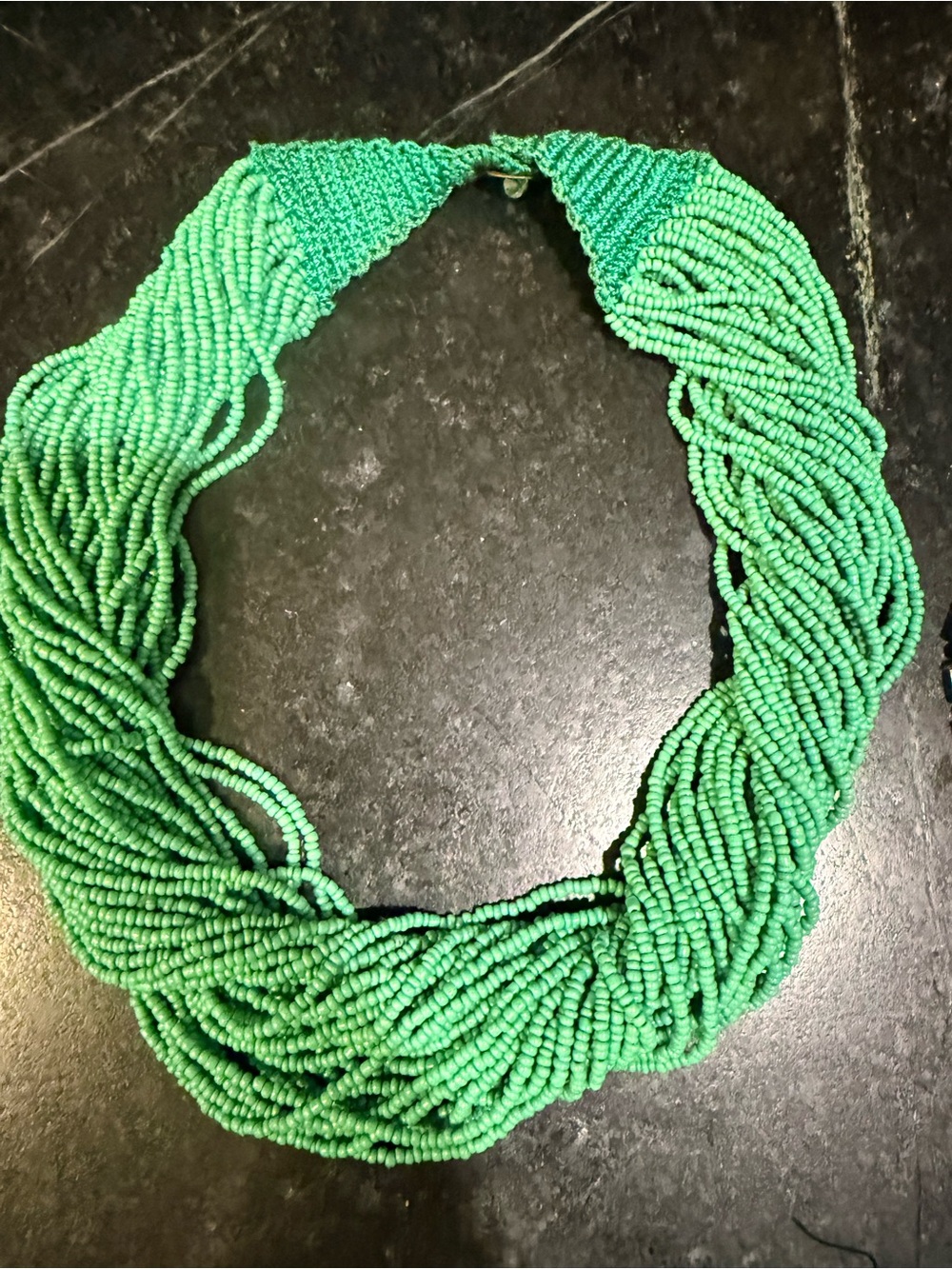 Vintage Multi-Strand Beaded Necklace